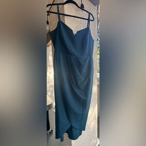 City Chic Deep Teal Dress